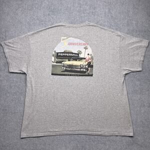 peppermill las vegas 50th anniversary t-shirt gray graphic 3xl